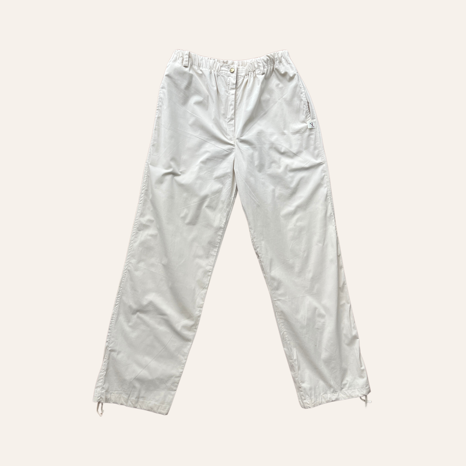 Pantalón Cargo - Crema