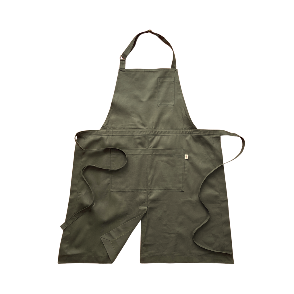 Delantal 2 en 1 - Verde Militar
