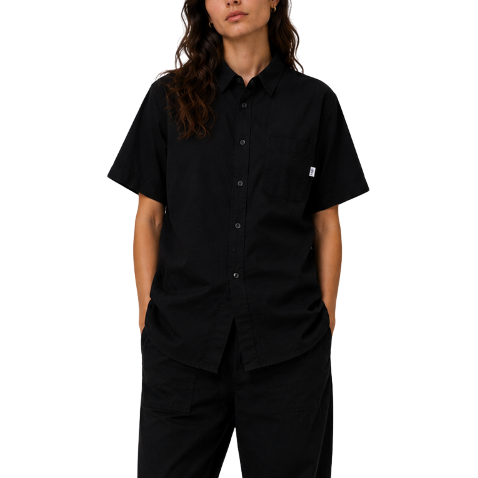 Camisa Clásica - Negra