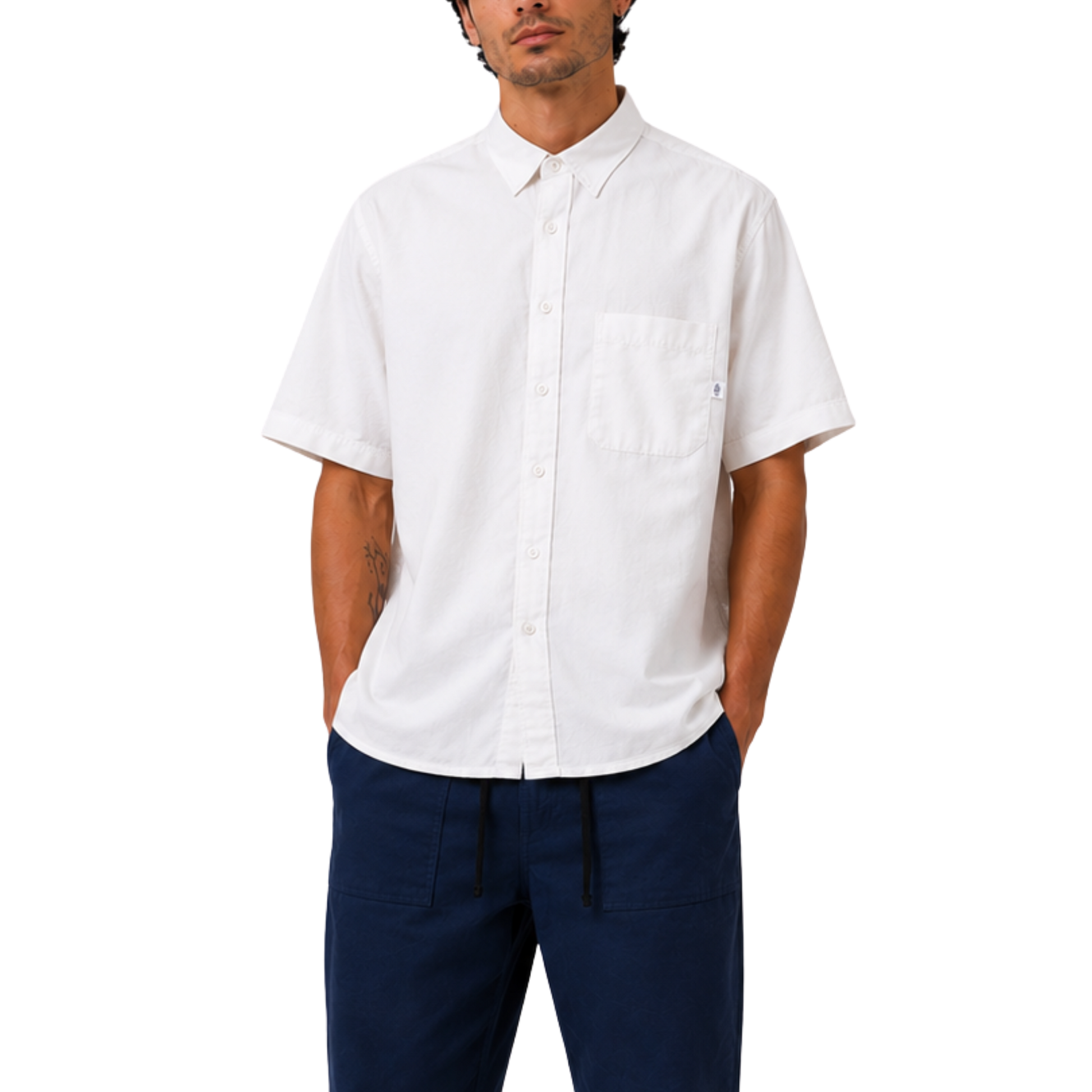 Camisa Clásica - Blanca