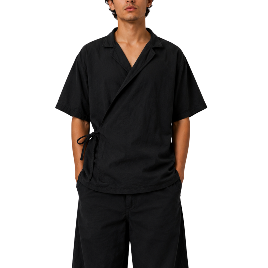 Camisa Cruzada - Negra