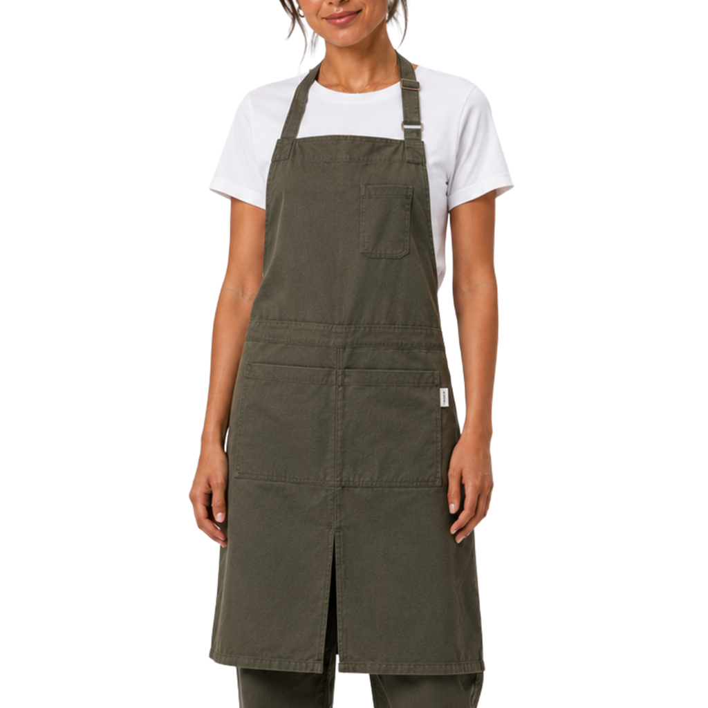 Delantal 2 en 1 - Verde Militar