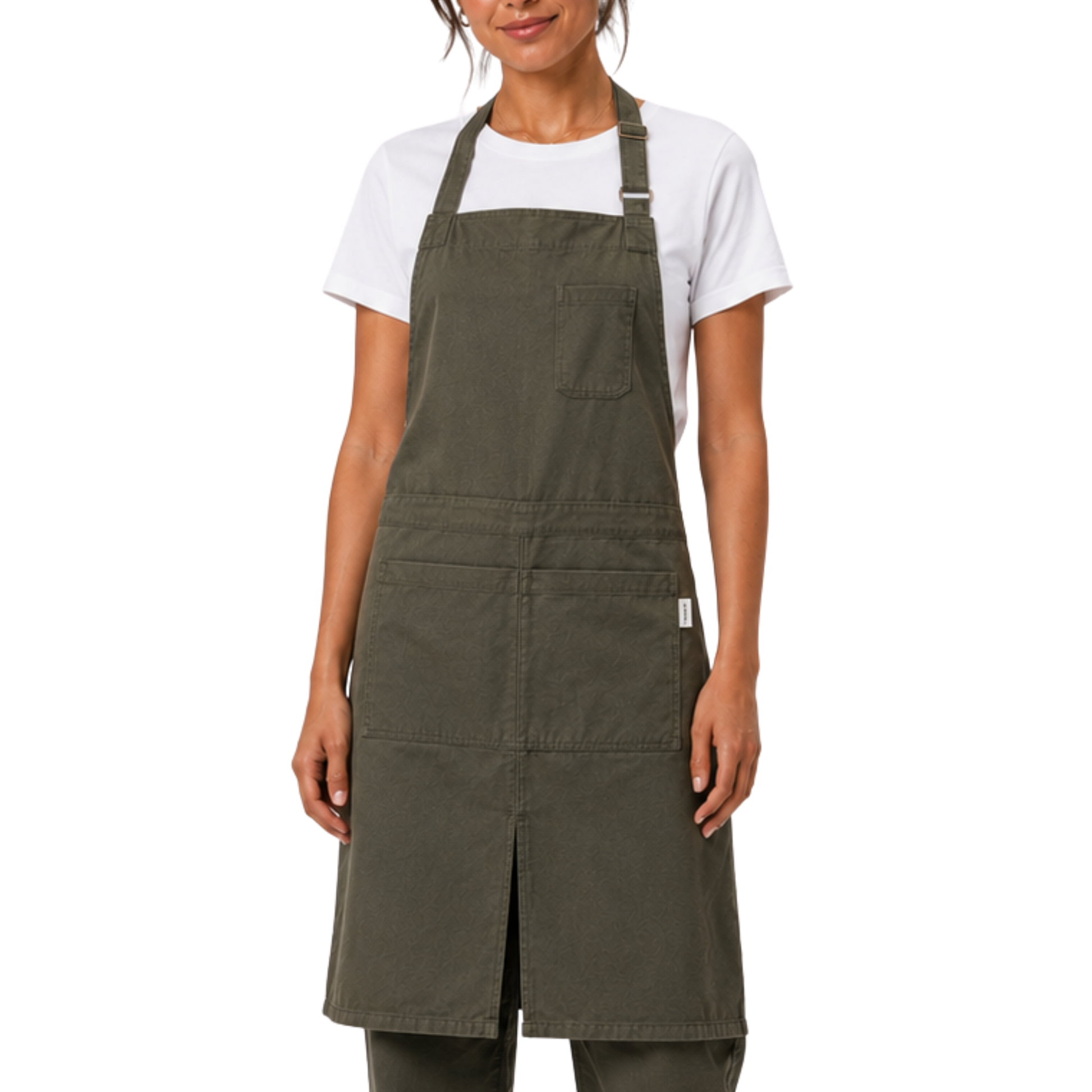 Delantal 2 en 1 - Verde Militar
