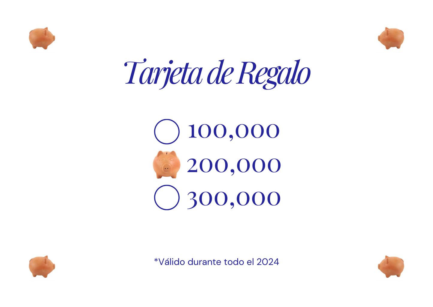 Tarjeta de Regalo