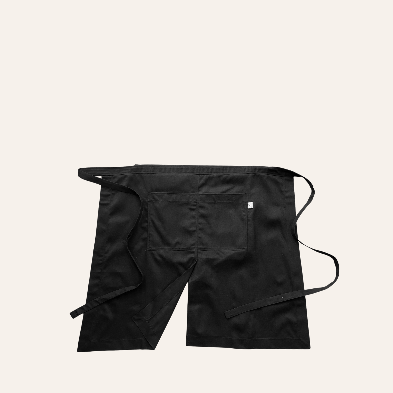 Delantal 2 en 1 - Negro